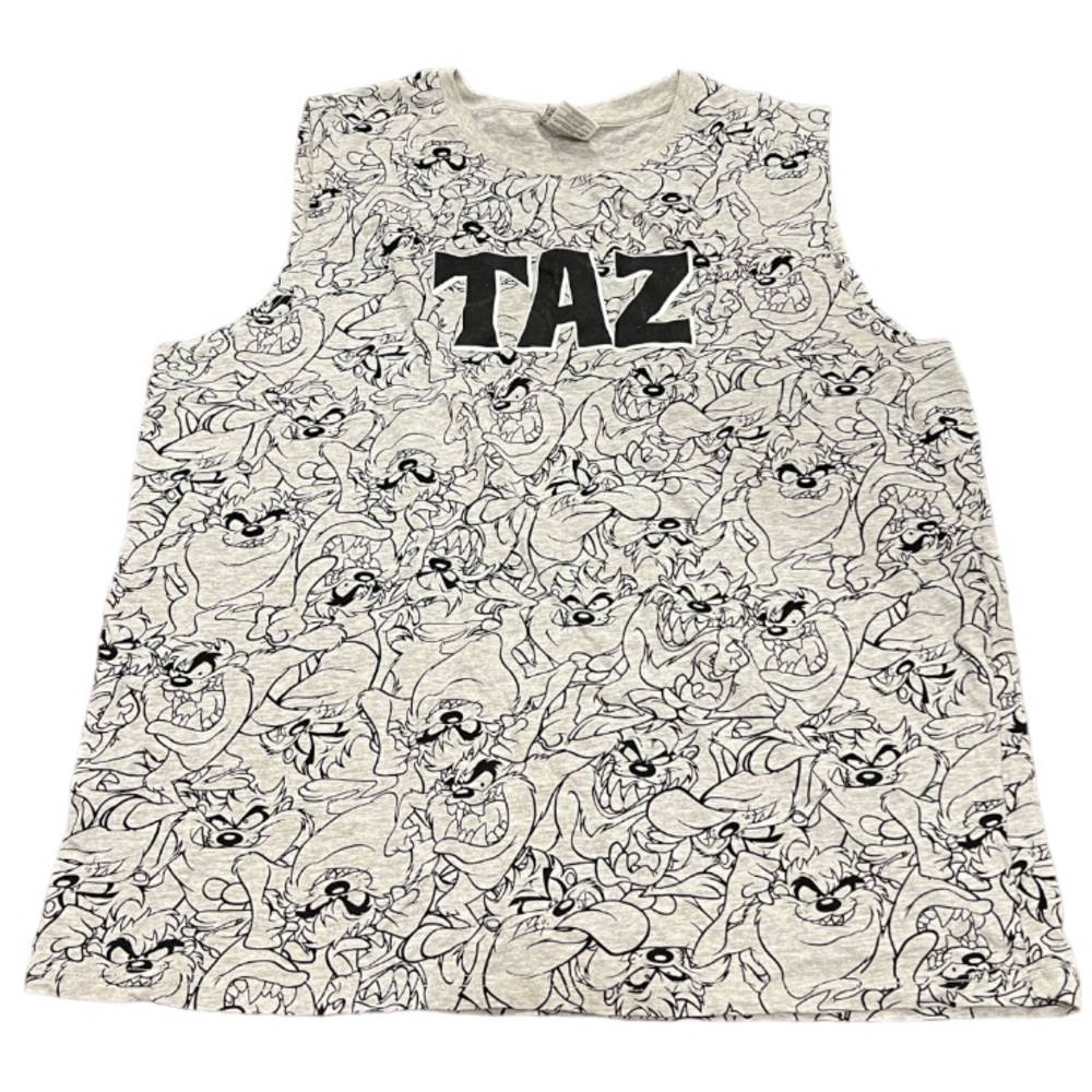 Unisex Loony Tunes Tasmanian Devil all over print graphic tank